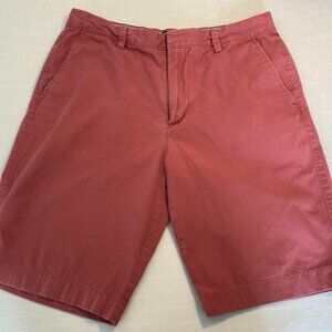 Mens Khaki Shorts Size 33 in Blush